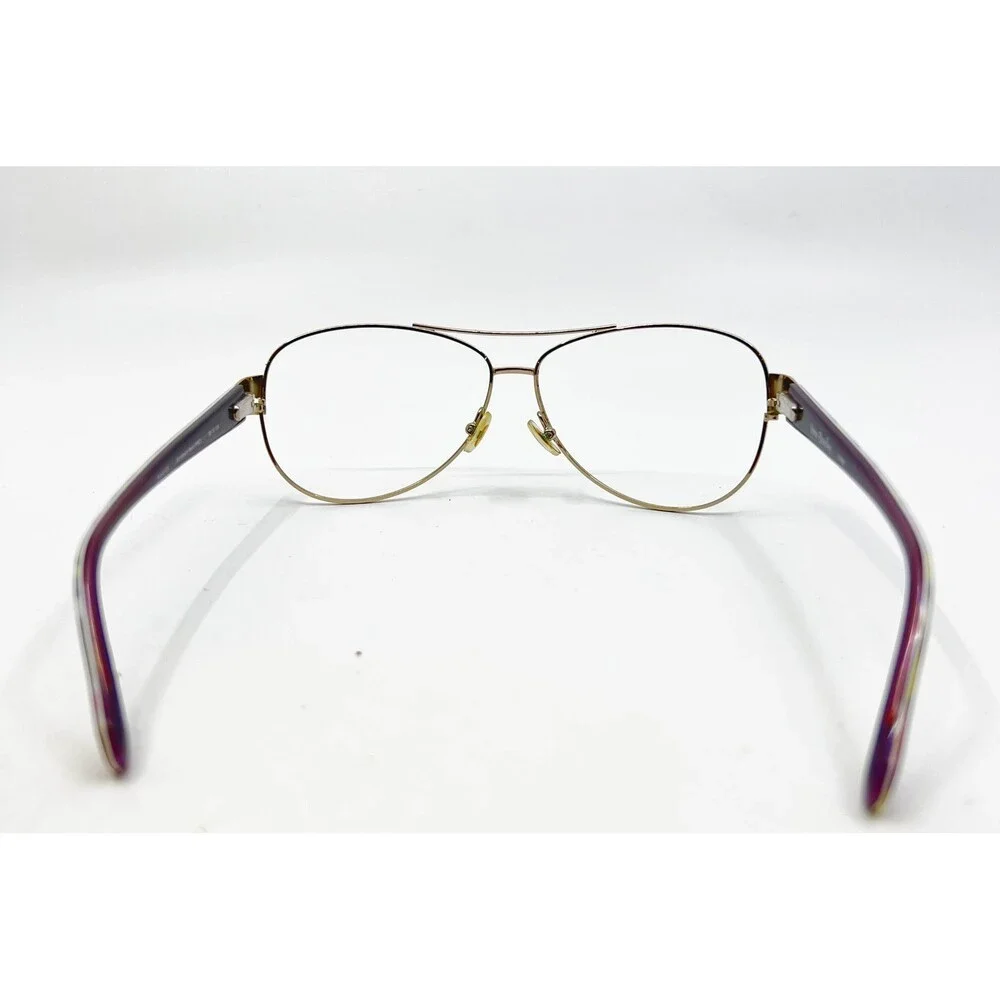 Vera Bradley Eyeglass Frames Womens Gold Adrian CS Portobello Road 58-12-135